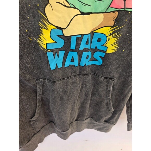 Star Wars Baby Yoda/Grogu Pullover Hoodie XL - Picture 4 of 7
